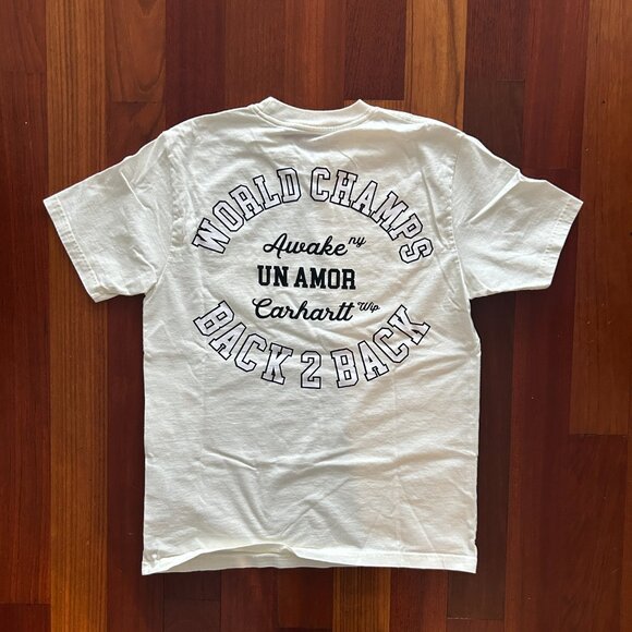 Carhartt Wip x Awake NY Pocket Tee - Picture 3 of 5